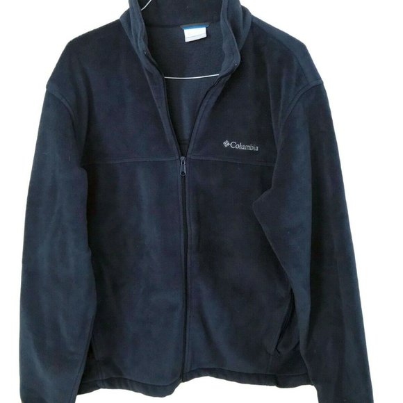 Columbia Other - Columbia Blue Long Sleeve Full Zip Fleece Jacket M